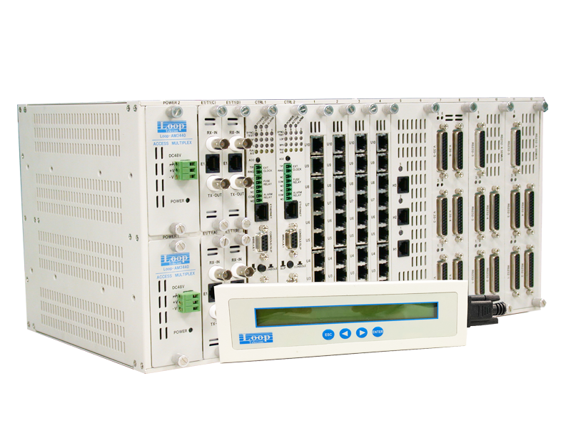 Multi-service Access Node TDM / IP - AM3440-A with LCD